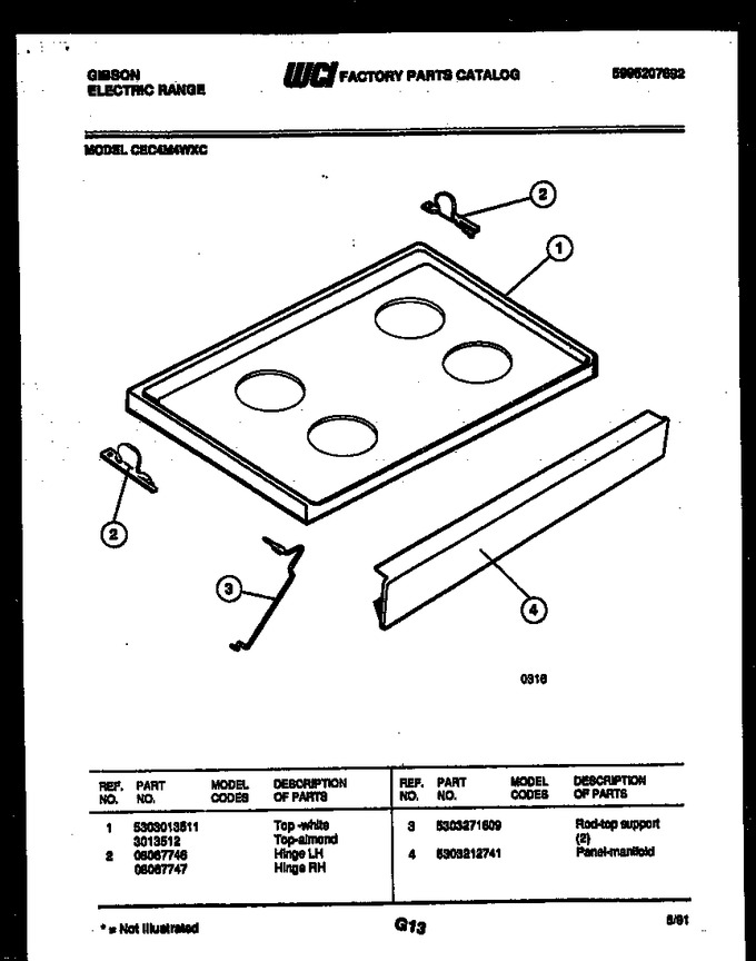 Diagram for CEC4M4WXC