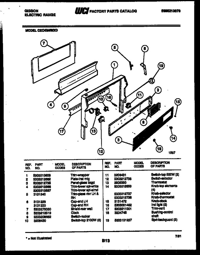 Diagram for CEC4M4WXD