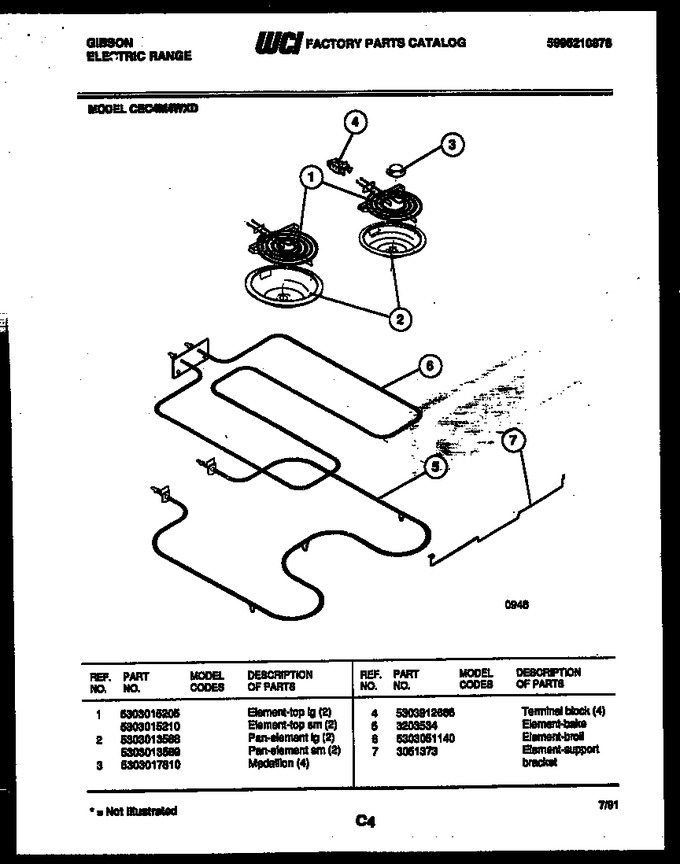 Diagram for CEC4M4WXD