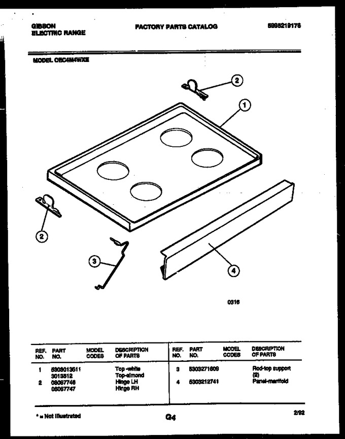 Diagram for CEC4M4WXE