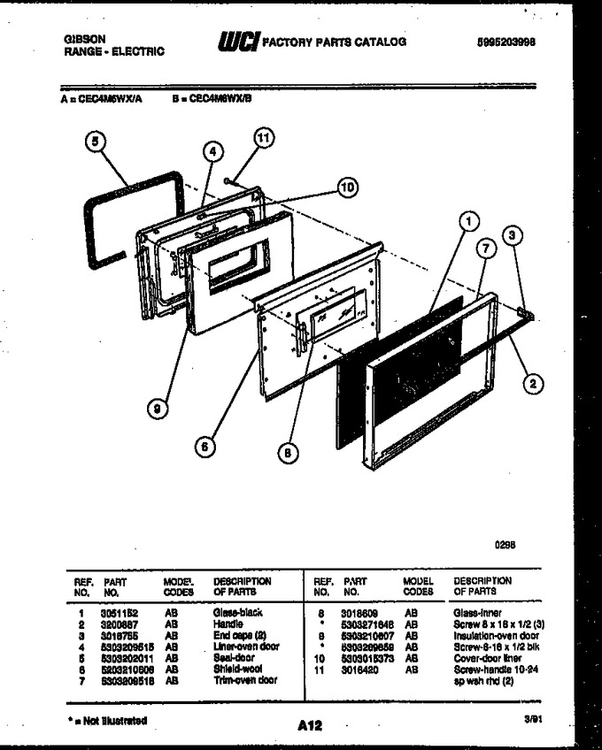 Diagram for CEC4M6WXA