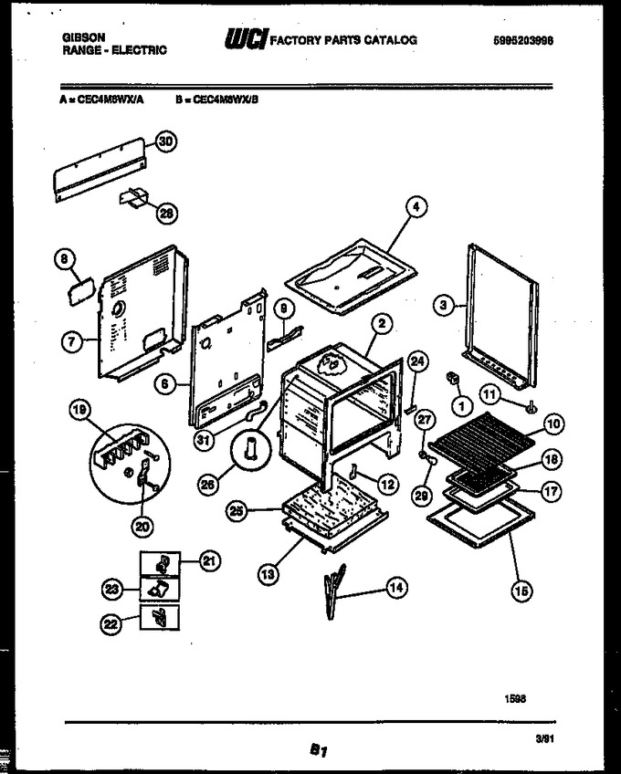 Diagram for CEC4M6WXA