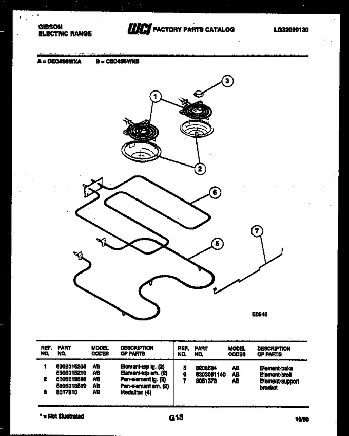 Diagram for CEC4S6WXB
