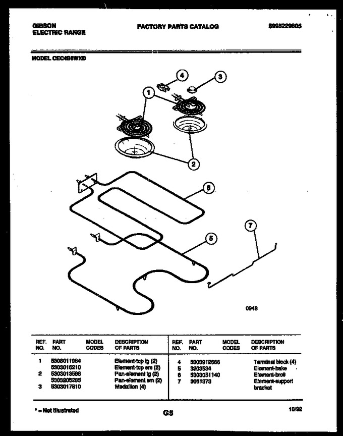 Diagram for CEC4S6WXD