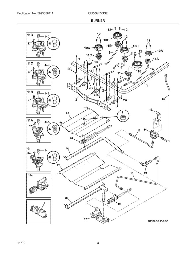 Diagram for CEI30GF5GSE
