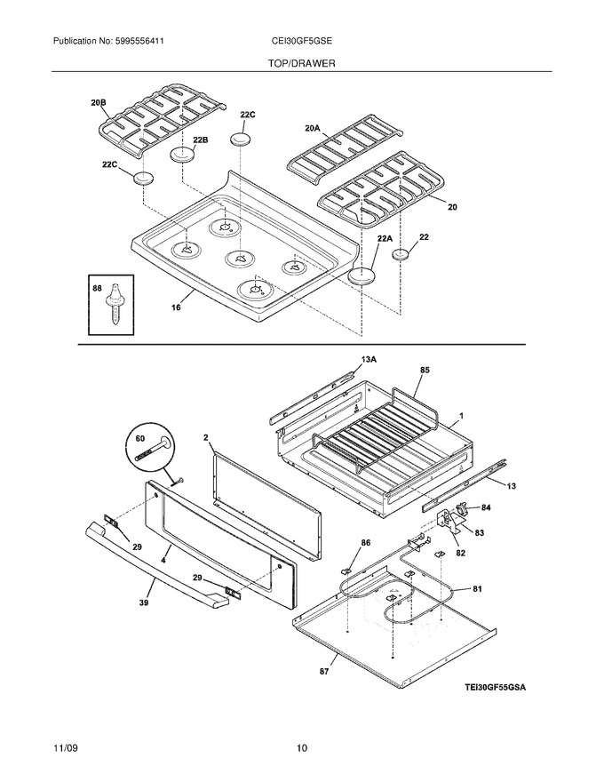 Diagram for CEI30GF5GSE