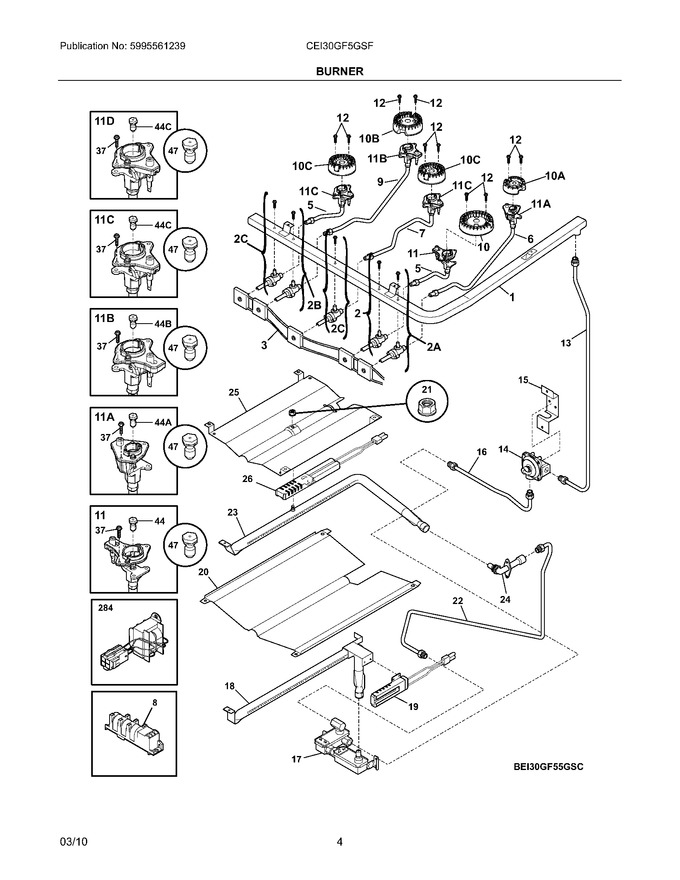 Diagram for CEI30GF5GSF