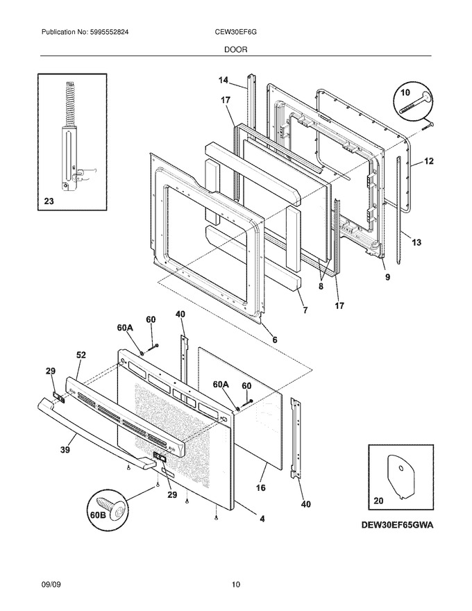 Diagram for CEW30EF6GBE