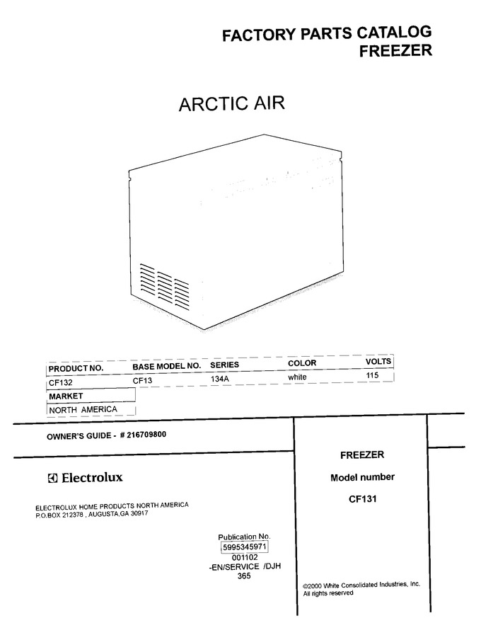 Diagram for CF132