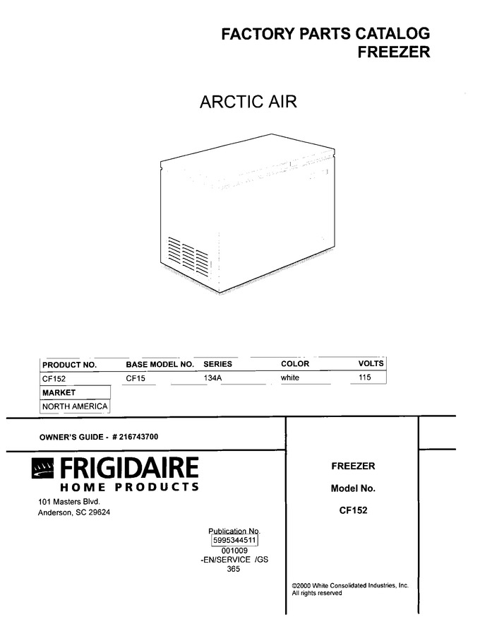 Diagram for CF152