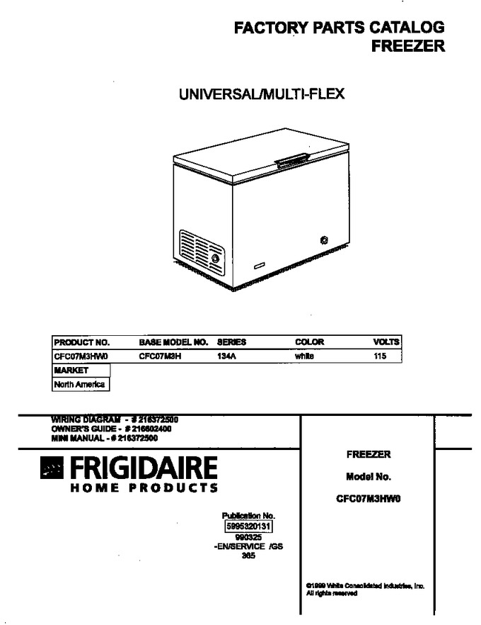 Diagram for CFC07M3HW0