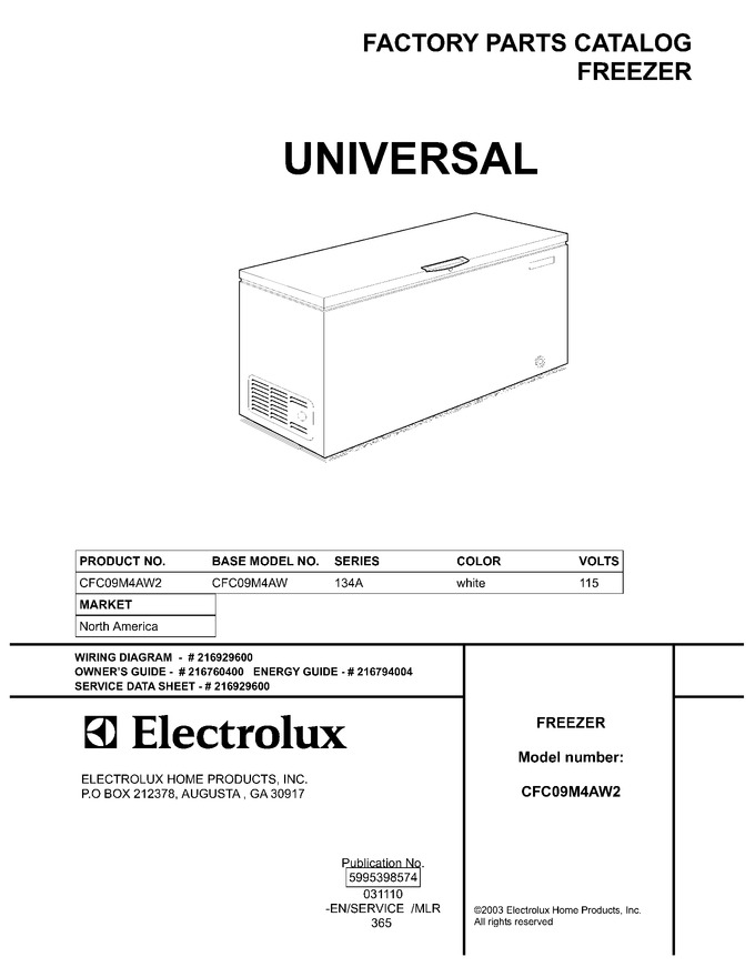 Diagram for CFC09M4AW2