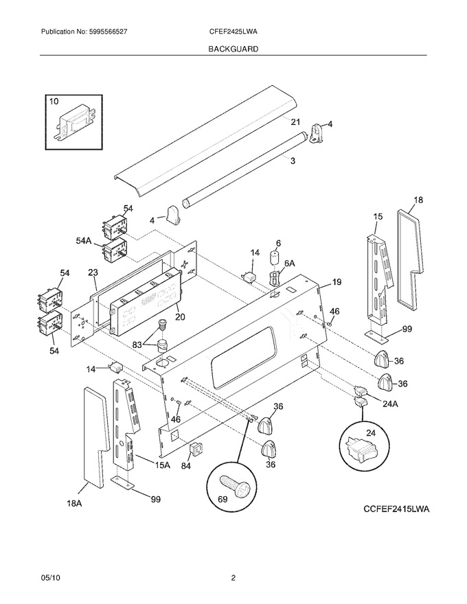 Diagram for CFEF2425LWA