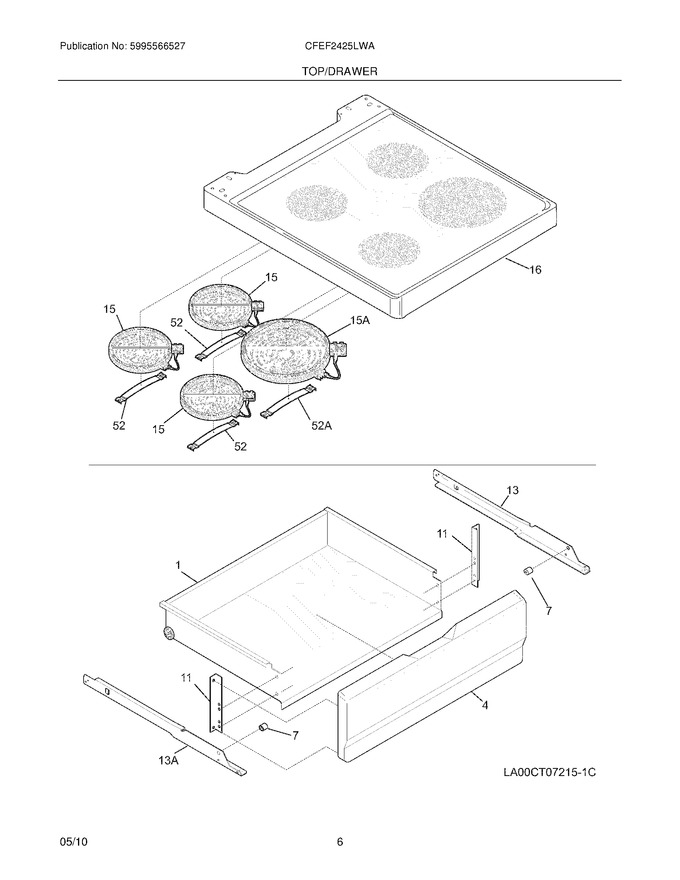 Diagram for CFEF2425LWA
