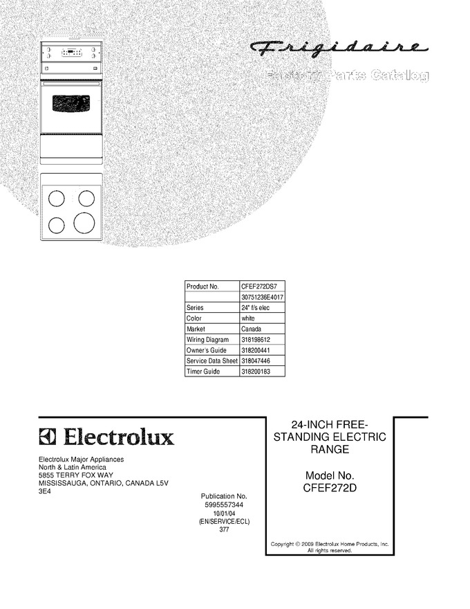 Diagram for CFEF272DS7