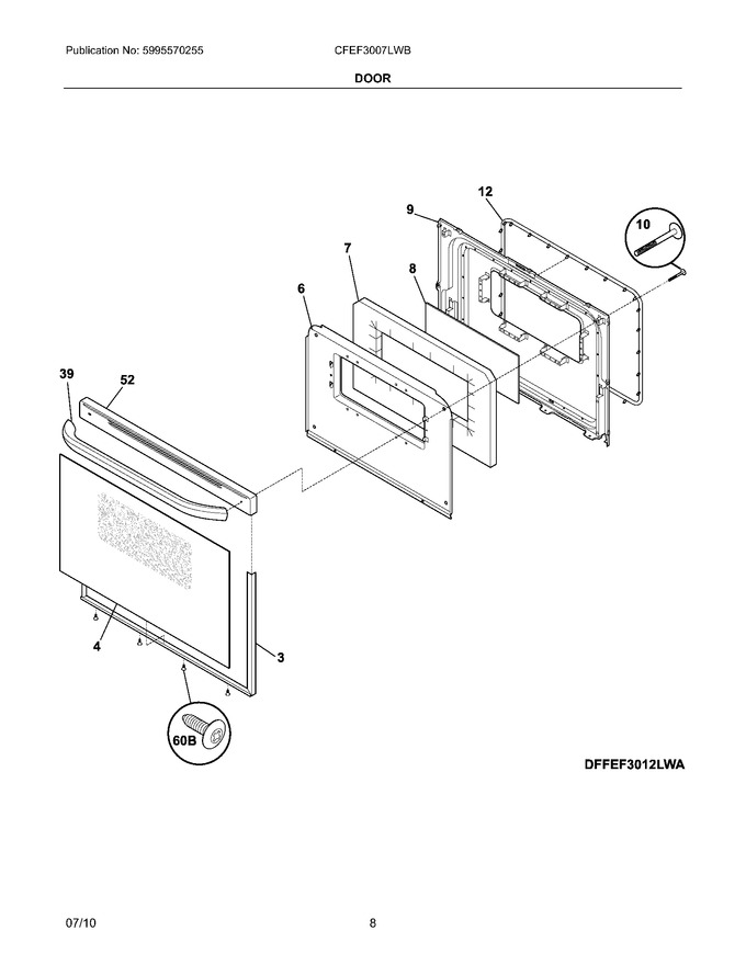 Diagram for CFEF3007LWB