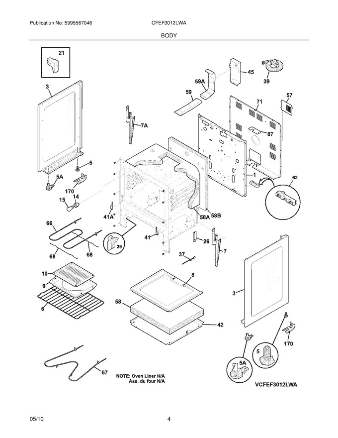 Diagram for CFEF3012LWA