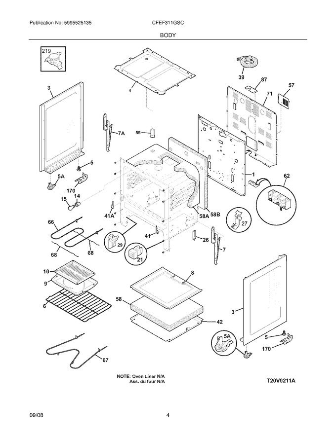 Diagram for CFEF311GSC