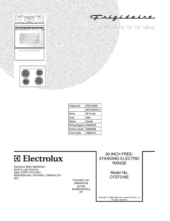 Diagram for CFEF318ES1