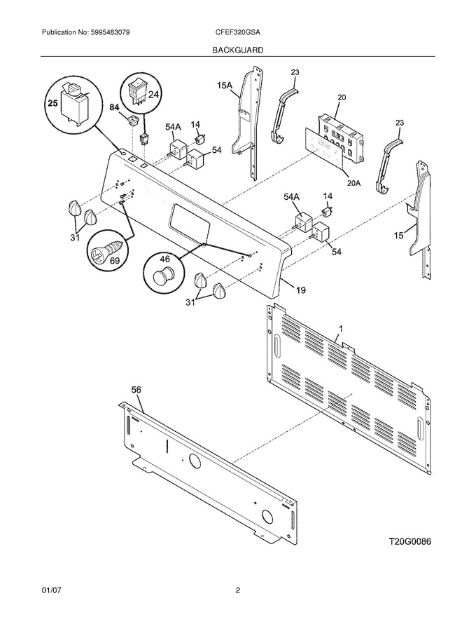 Diagram for CFEF320GSA