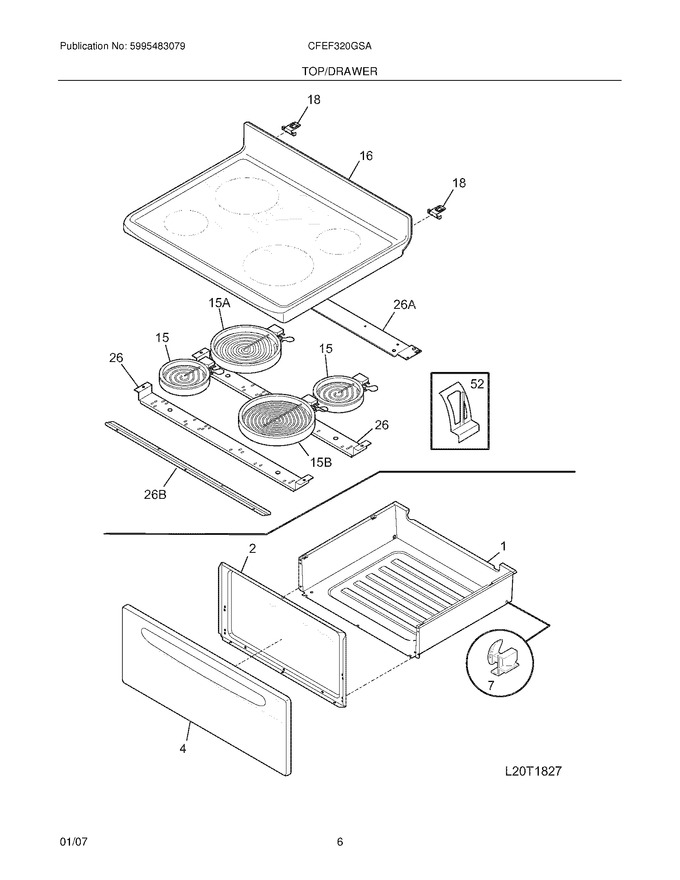 Diagram for CFEF320GSA