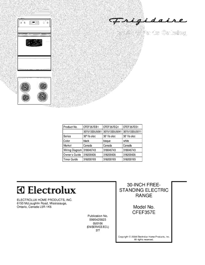 Diagram for CFEF357ES1