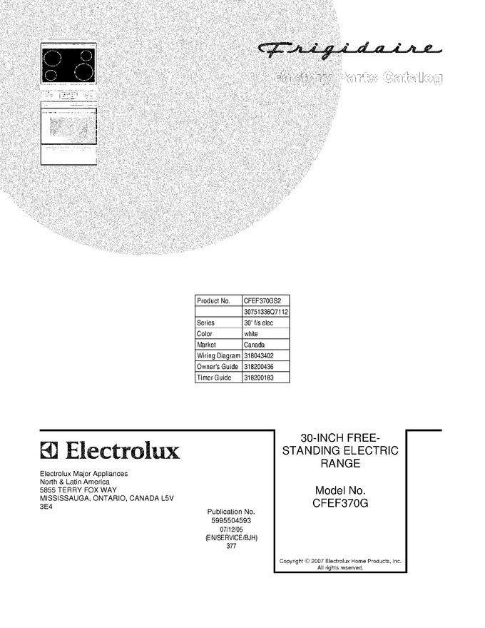Diagram for CFEF370GS2