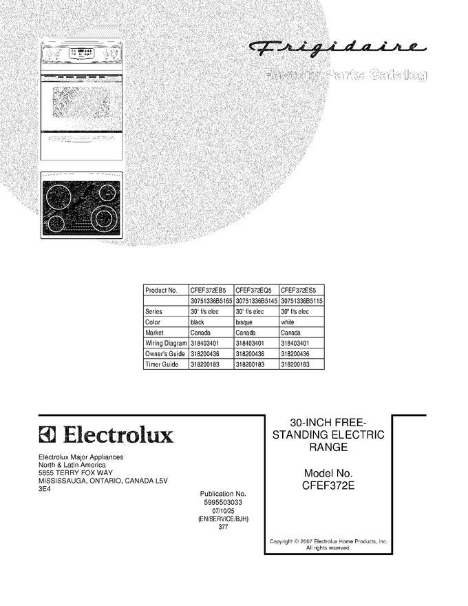 Diagram for CFEF372EQ5