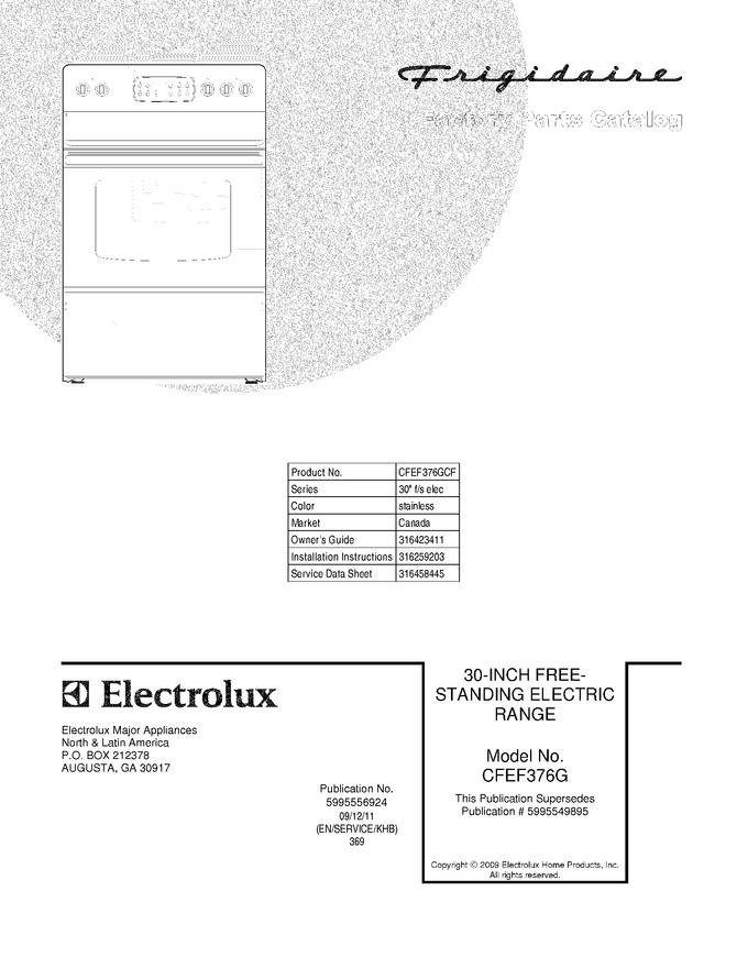 Diagram for CFEF376GCF