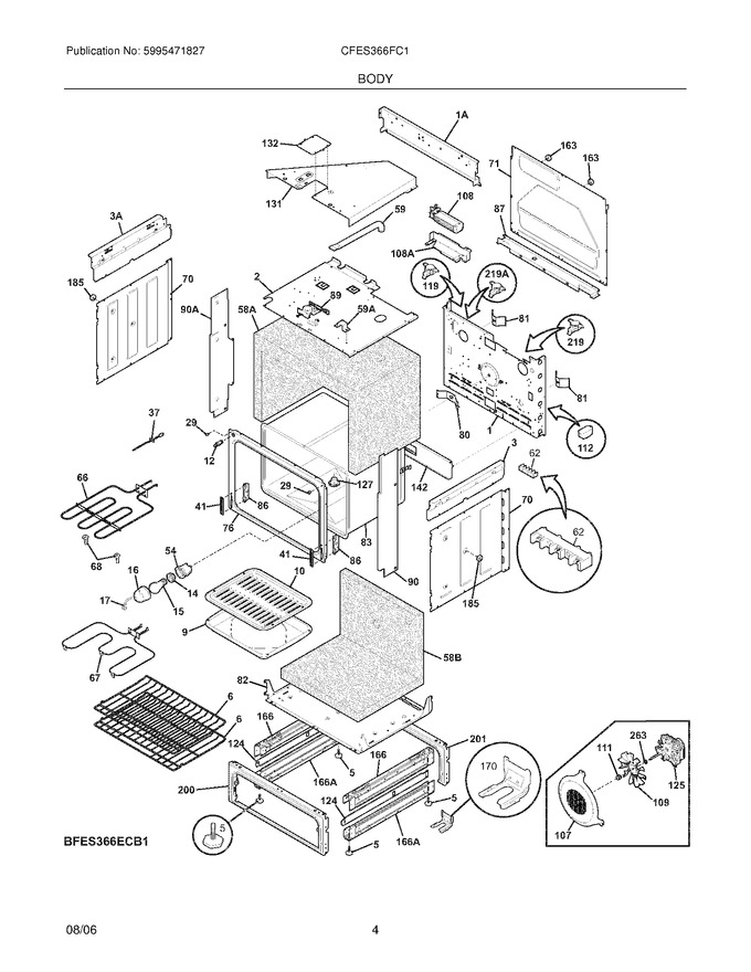Diagram for CFES366FC1