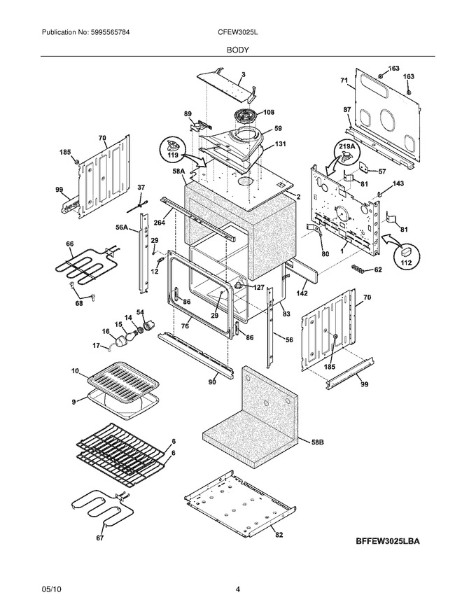 Diagram for CFEW3025LBA