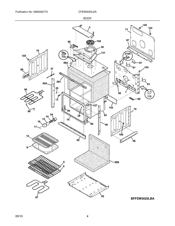 Diagram for CFEW3025LSA
