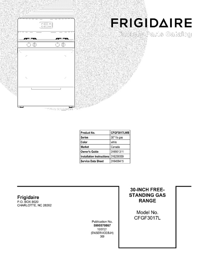 Diagram for CFGF3017LWB