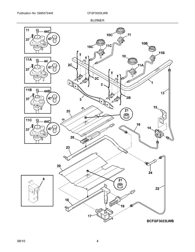 Diagram for CFGF3023LWB