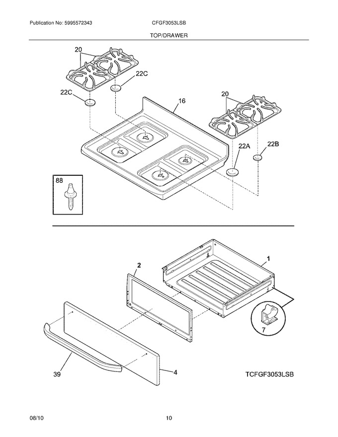 Diagram for CFGF3053LSB