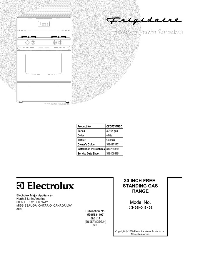 Diagram for CFGF337GSD
