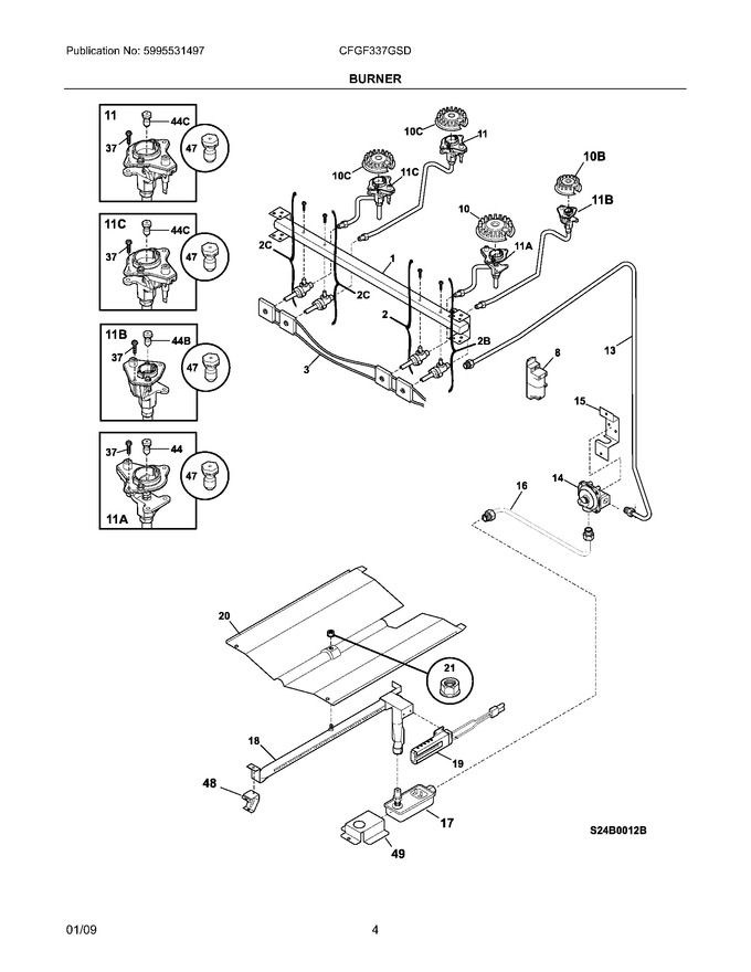 Diagram for CFGF337GSD
