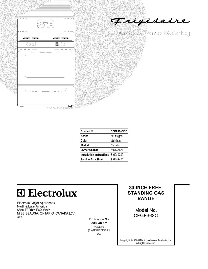 Diagram for CFGF368GCE