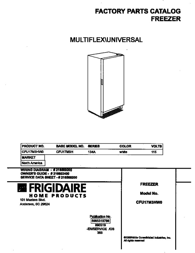 Diagram for CFU17M3HW0