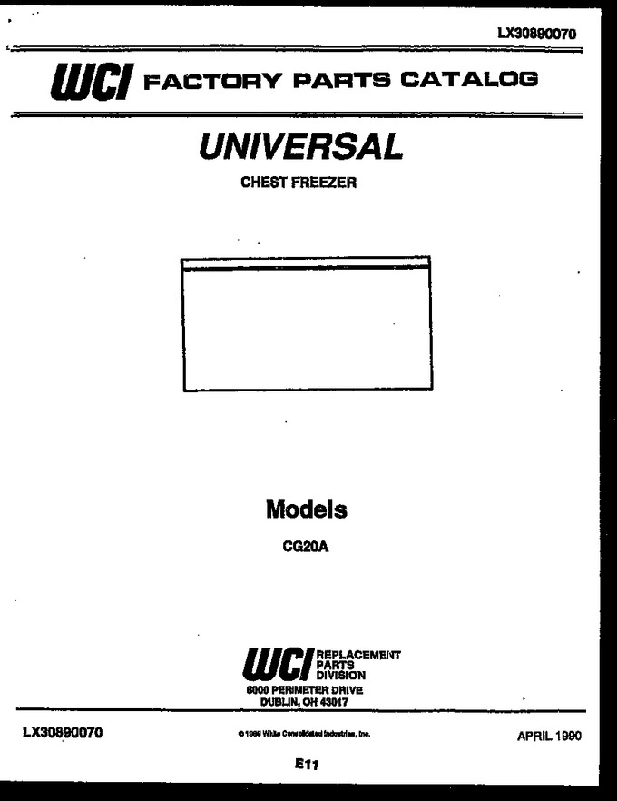 Diagram for CG20A
