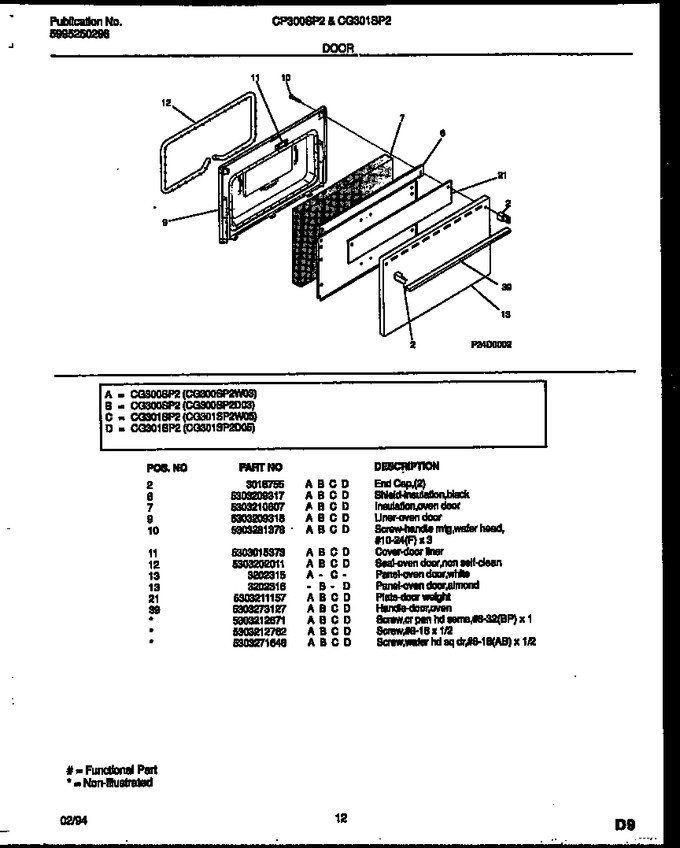 Diagram for CG300SP2W3