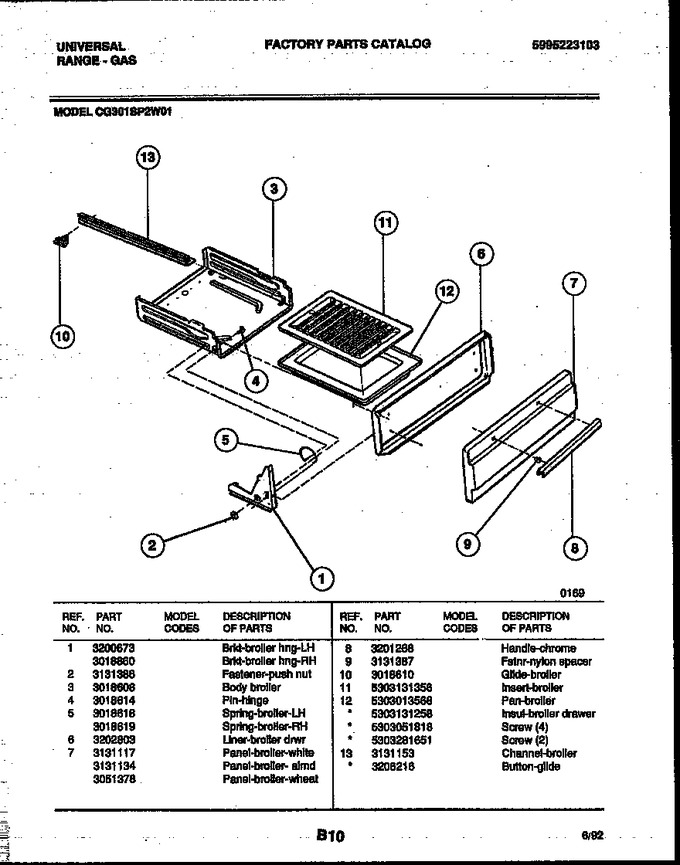 Diagram for CG301SP2WJ01
