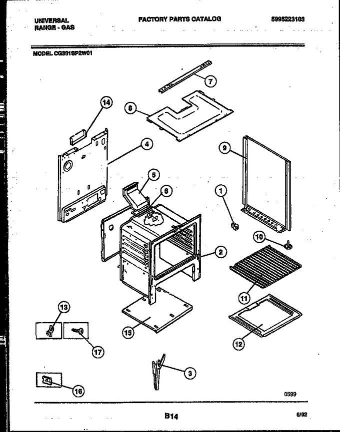 Diagram for CG301SP2WJ01