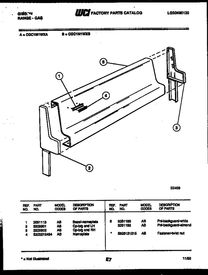 Diagram for CGC1M1WXA