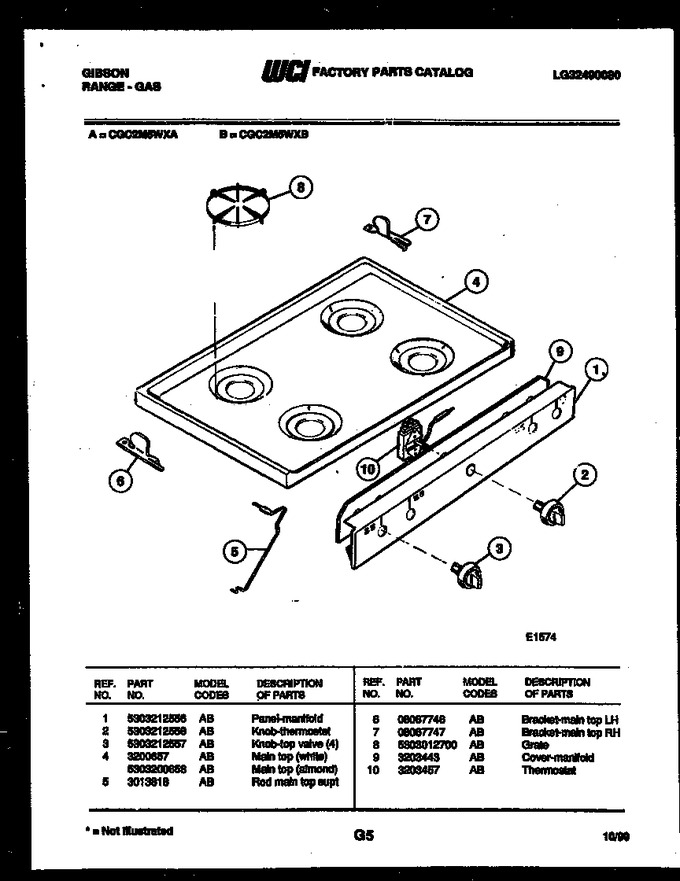 Diagram for CGC2M5WXA