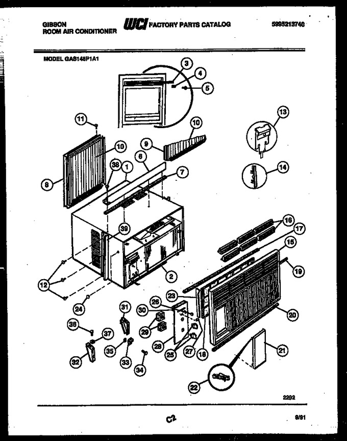 Diagram for CGC3M2WXD