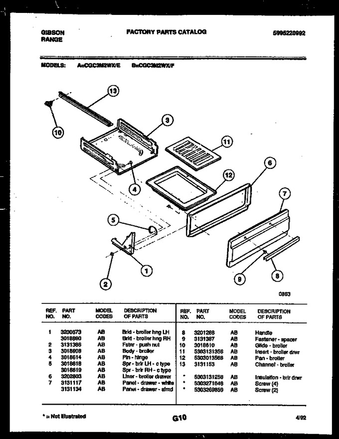 Diagram for CGC3M2WXF