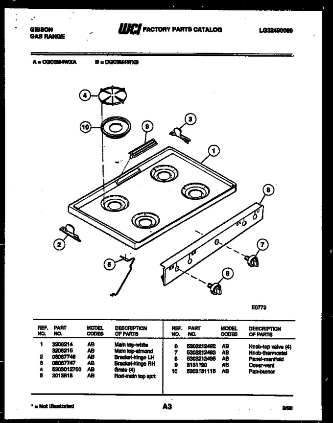 Diagram for CGC3M4WXA