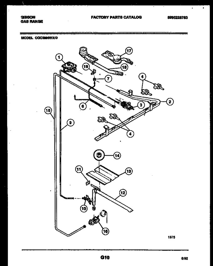 Diagram for CGC3M4WXD