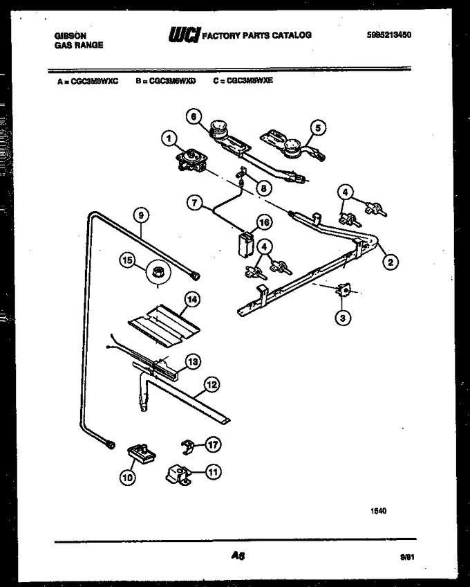 Diagram for CGC3M6WXD